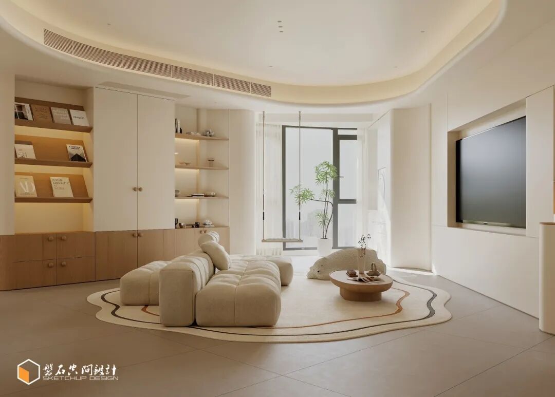 磐石设计|从异形到艺术用曲线重构空间秩序-32