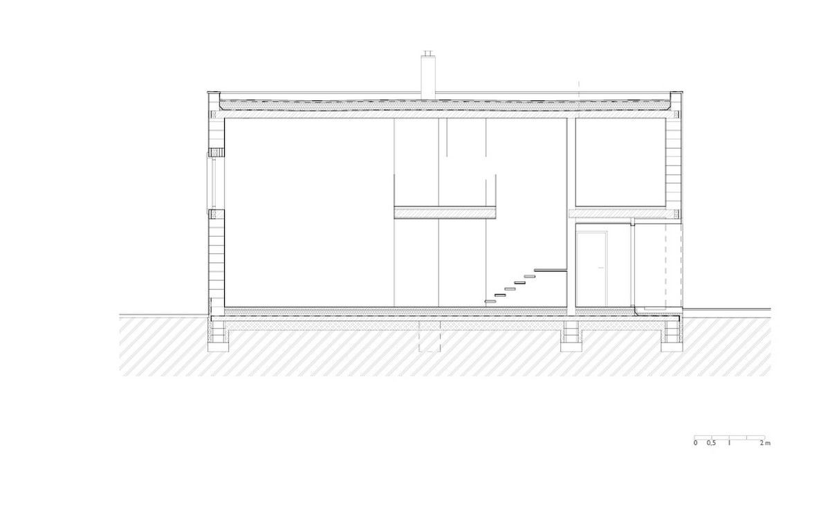 Dolních Břežanech别墅（如“石头般的房子”）丨捷克-40