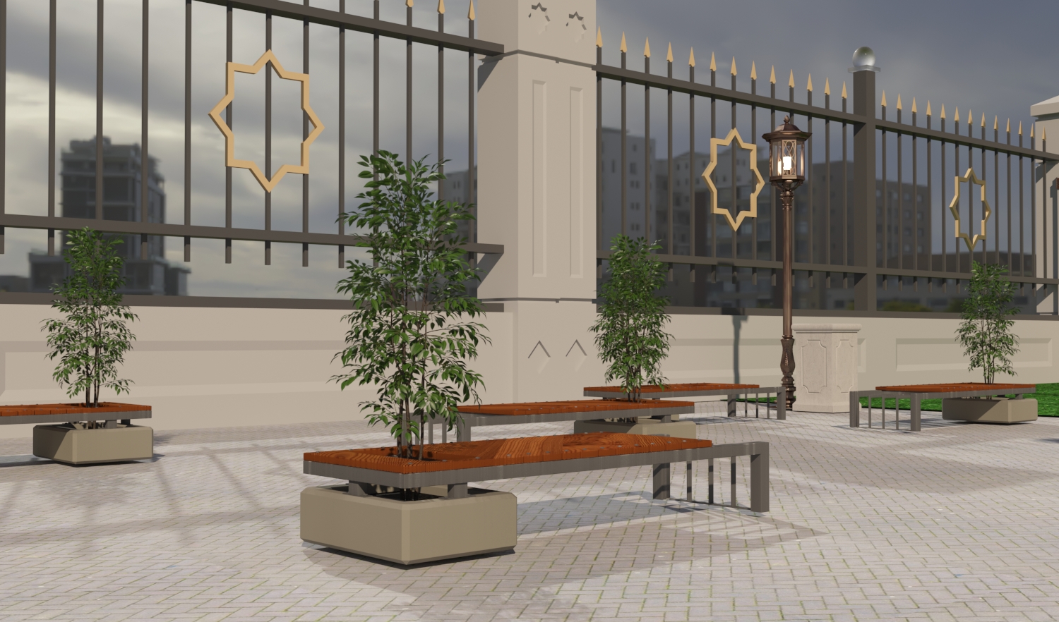 苏丹·哈桑花园翻新工程-8