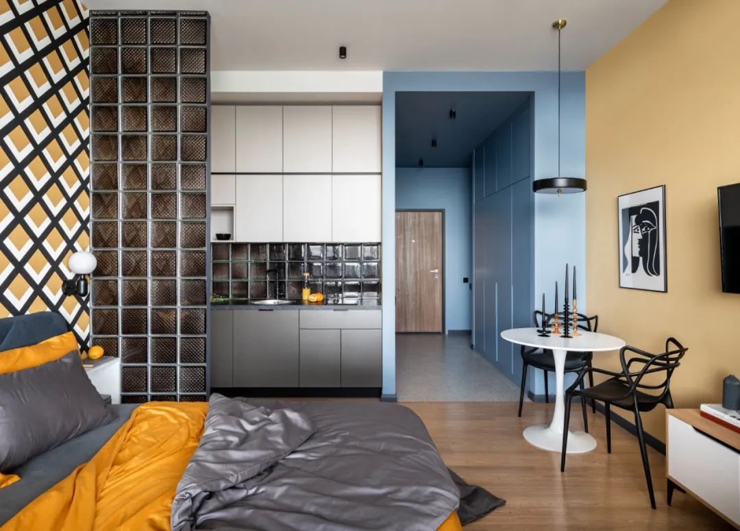 29㎡小公寓室内设计丨BYCHKOV DESIGN-0