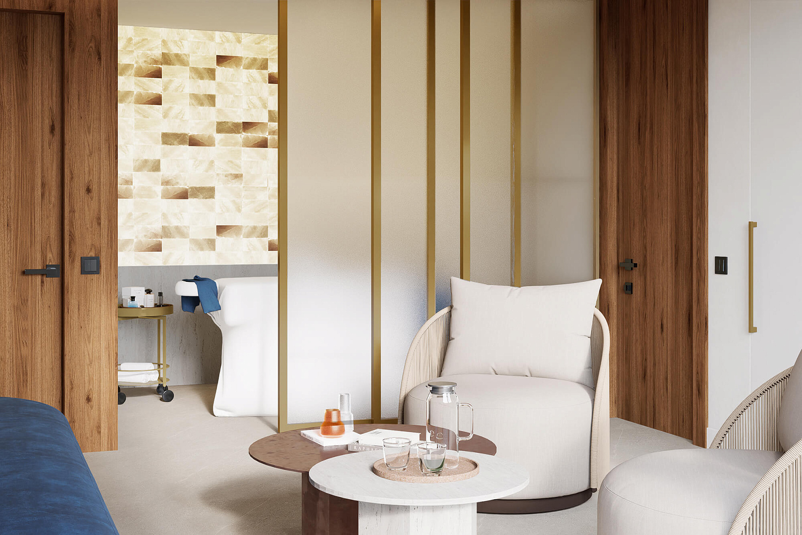 Tivat Residence公寓公共区域室内设计丨Project建筑事务所-26