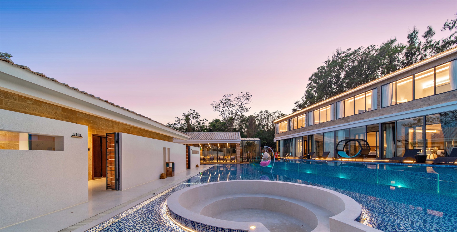 涠洲岛涠舍民宿丨思新空间设计-9