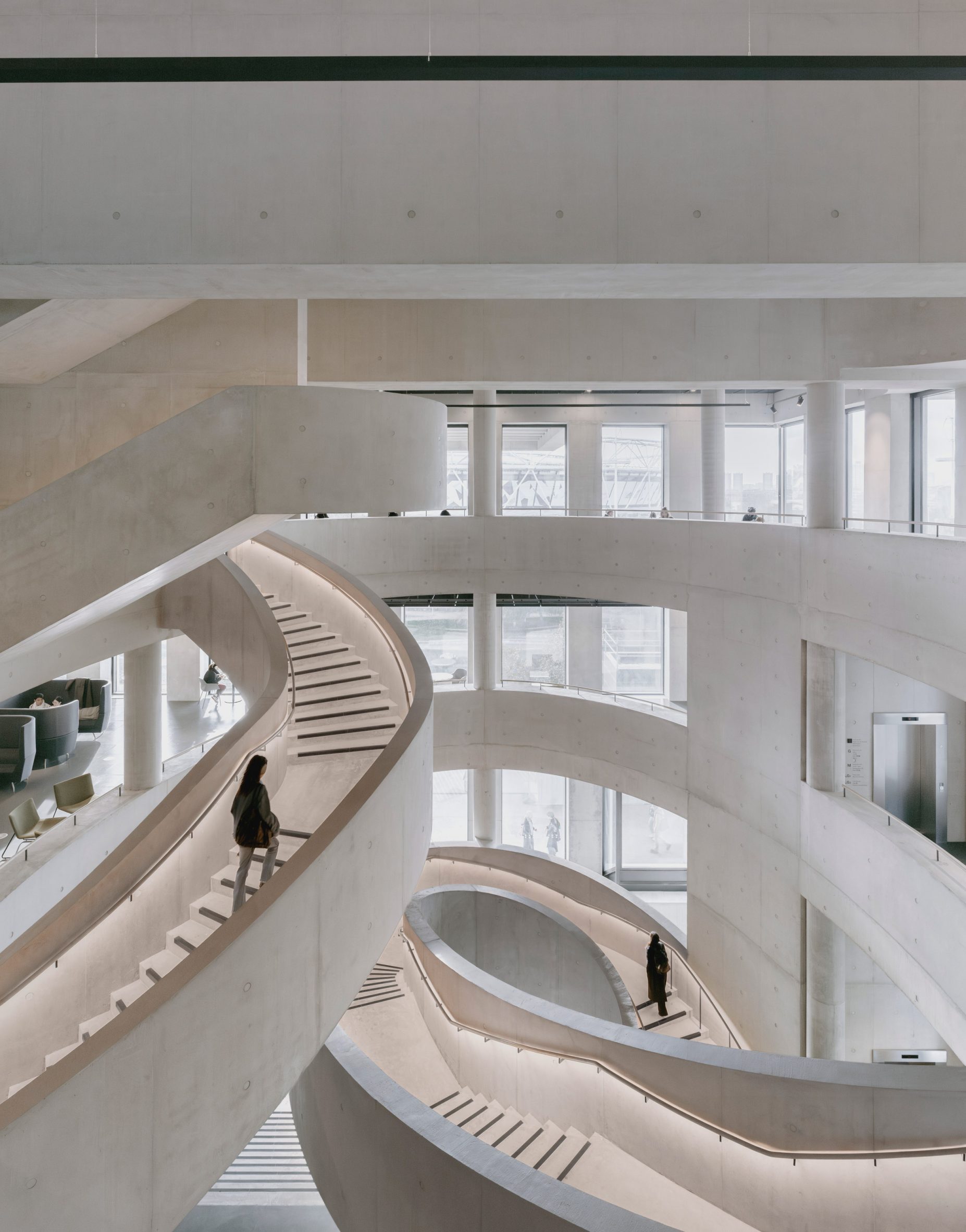 Allies and Morrison completes "21st-century factory" for London College of Fashion-11