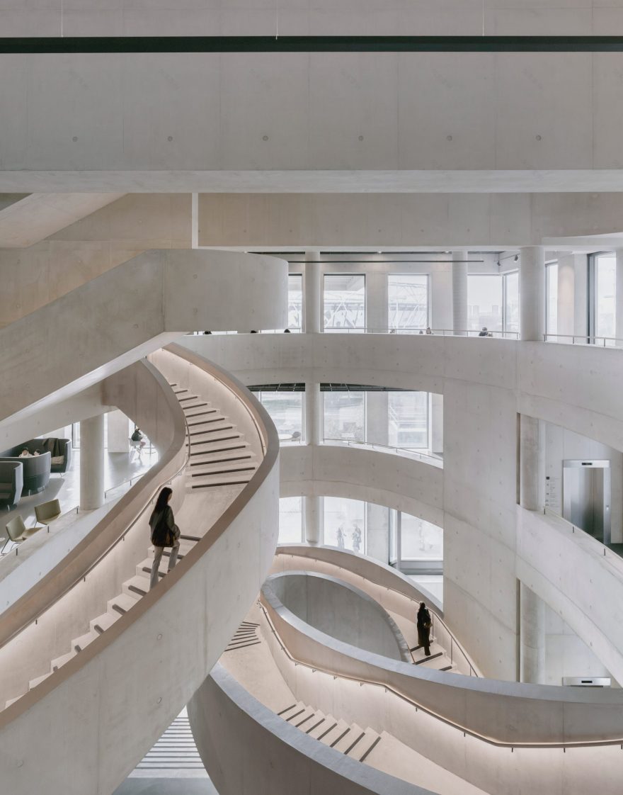 Allies and Morrison completes "21st-century factory" for London College of Fashion-11