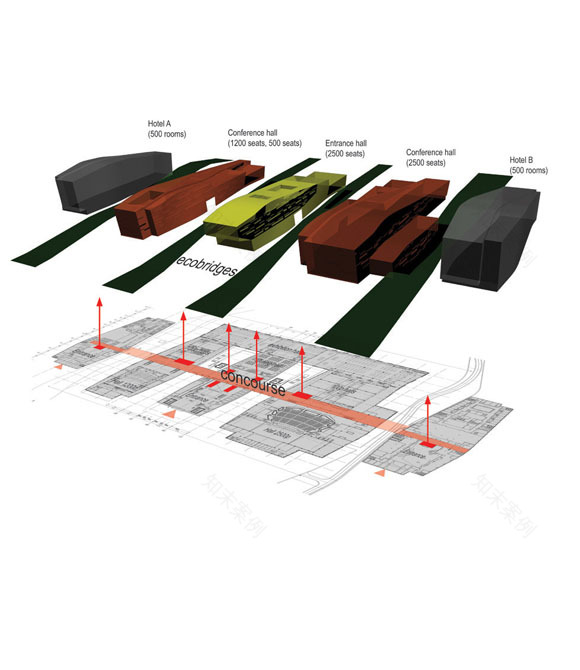 人造紅色峽谷,廣州白雲國際會議中心/BURO II + CITIC | FAM-73