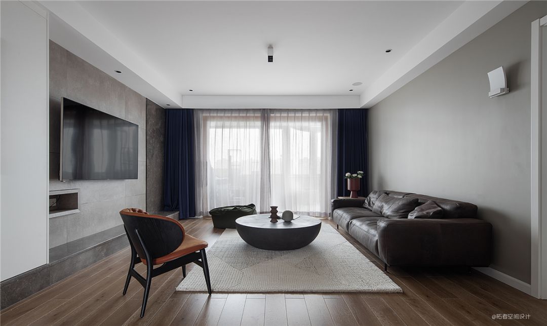 绍兴白鹭金滩现代简约住宅设计-14