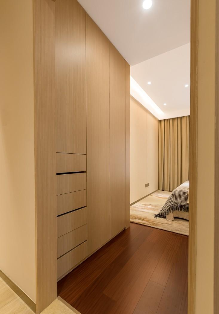 南宁大盛设计 · 暖调极简,打造温馨私藏空间-24