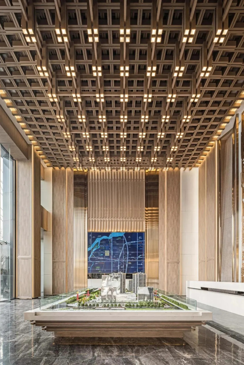 西安中梁鎏金云玺售楼处丨中国西安丨鲲誉设计 KUNYUDESIGN-12