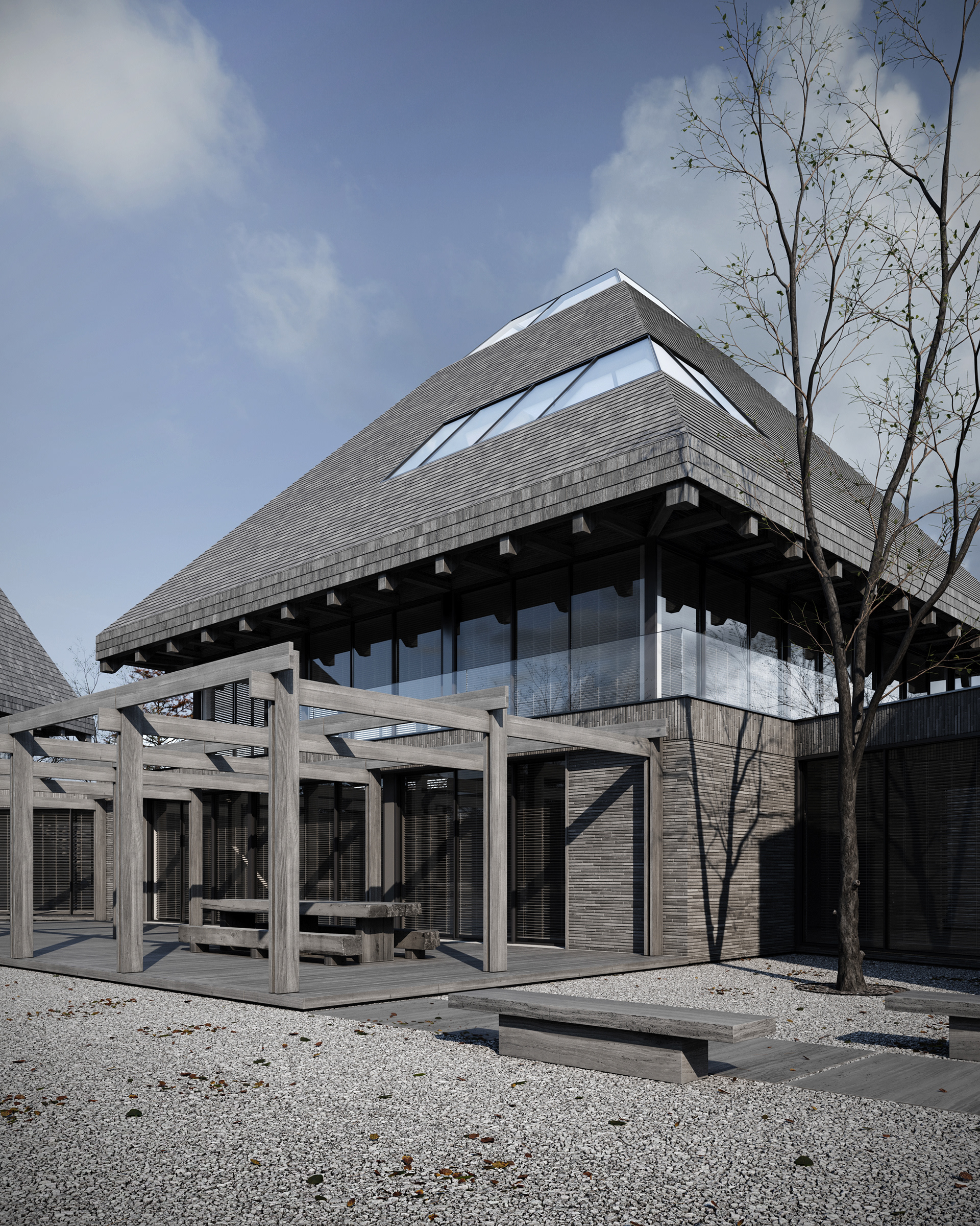 SN034 三联排住宅-12