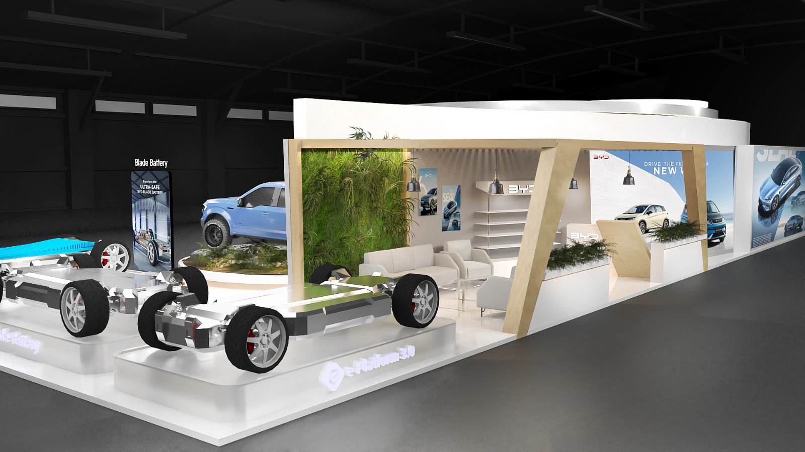 BYD Launch 汽车展厅-6