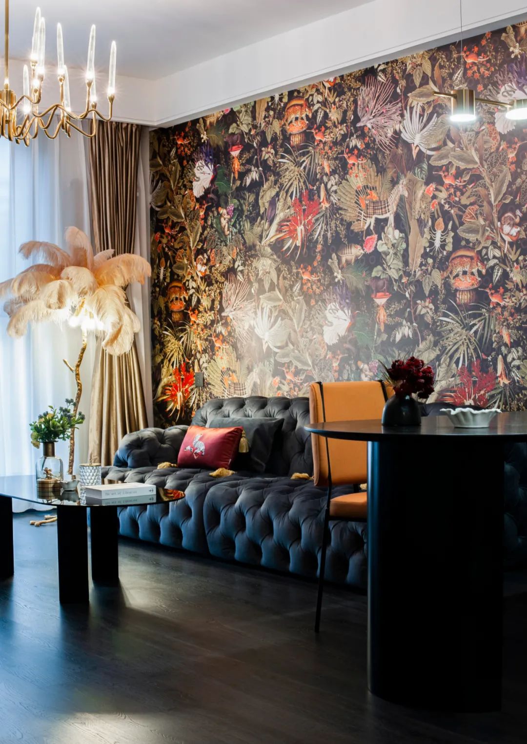 融合摩登与复古，打造温馨宜居空间-45