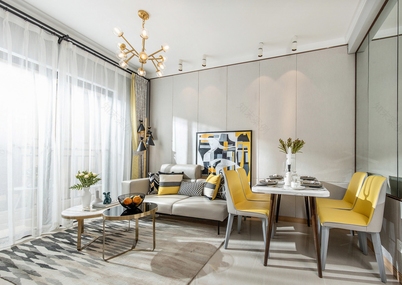 厦门集美48㎡现代风格温馨小居设计-11