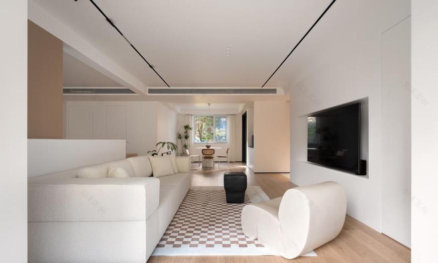 温柔纯粹的精装住宅设计-12