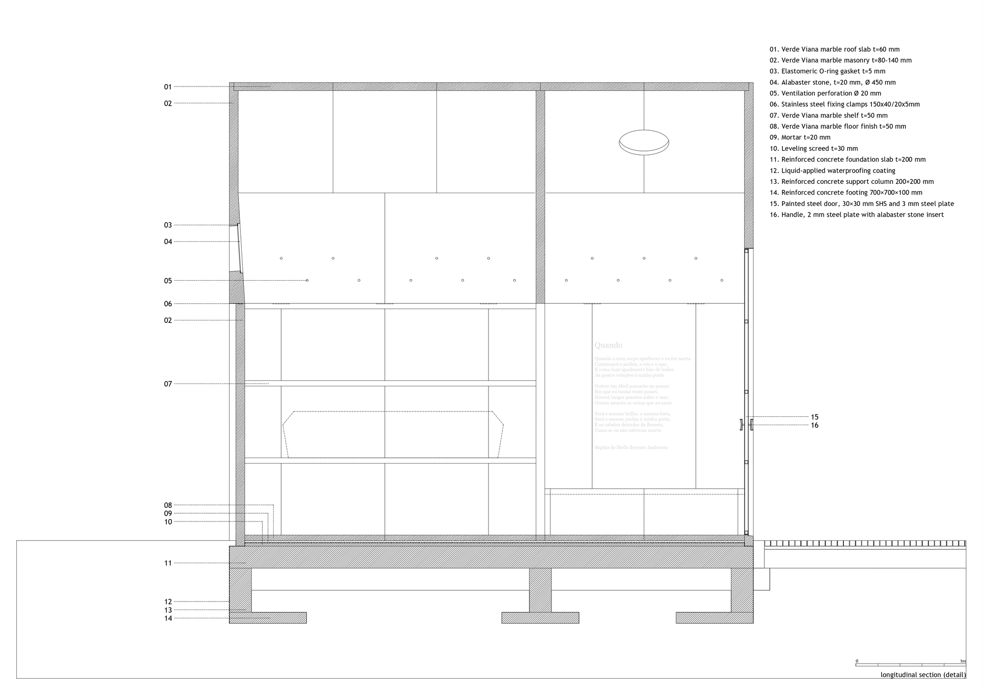 科英布拉的家族墓地丨葡萄牙丨Comoco Arquitectos-39