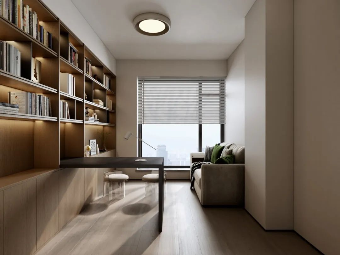 190㎡现代原木丨铂悦城丨中国湖南丨纵向·空间设计-15