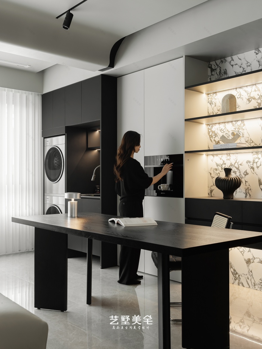 实景 139㎡高级灰克制美学现代高级感栖居丨中国合肥丨艺墅美宅-41