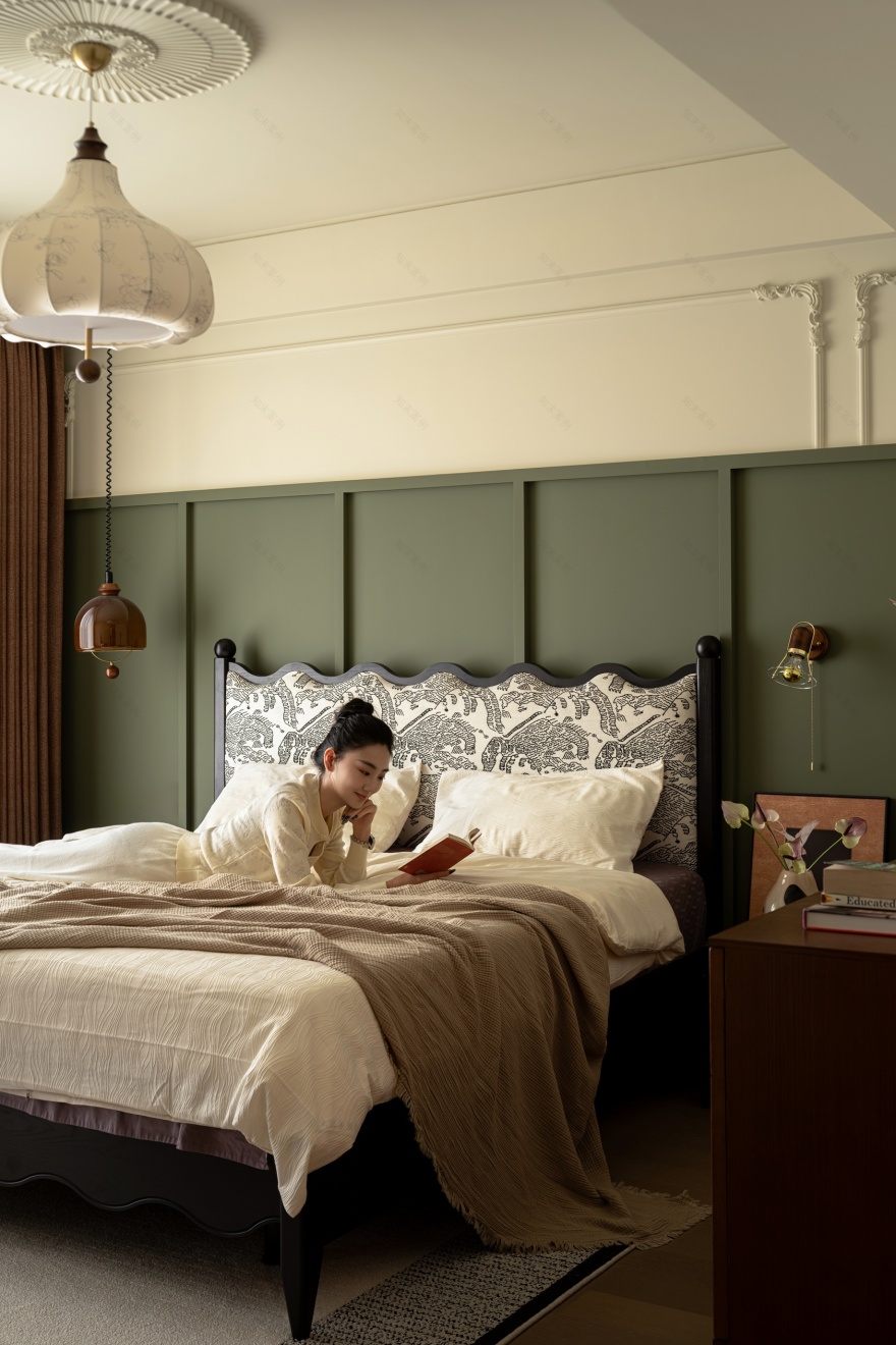 《绿笙》157㎡精装改造丨宏福樘设计-28