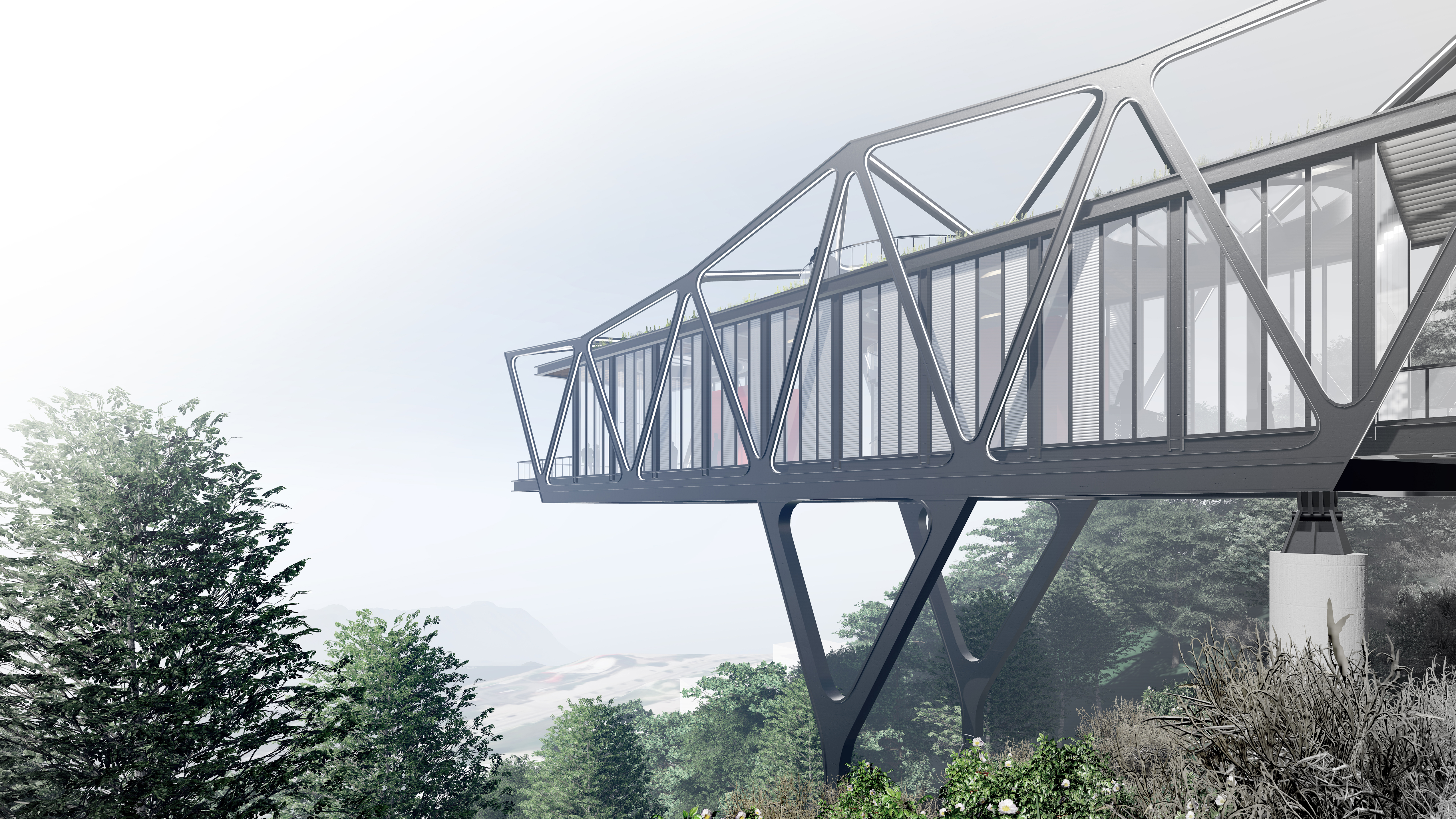 天空之桥 · Cincinnati 城市新地标丨美国辛辛那提丨elevar design group-10