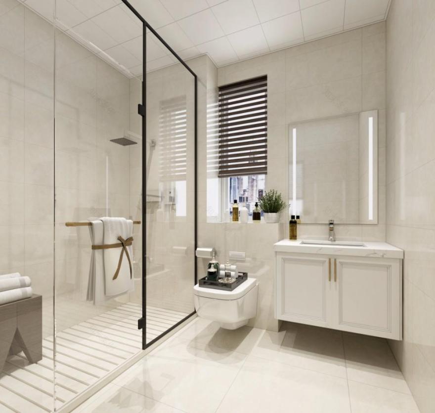 蓝白之家,简约舒适的空间设计-10