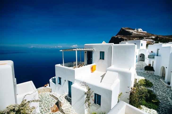 希腊传统风格酒店 Anemomilos Apartments-9