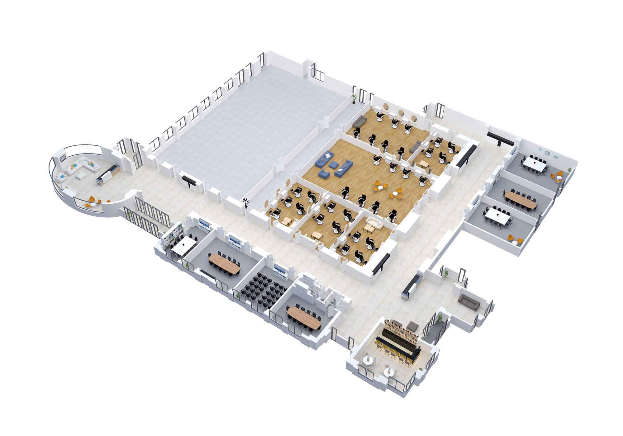 3D 渲染建筑计划丨The 2D3D Floor Plan Company-13
