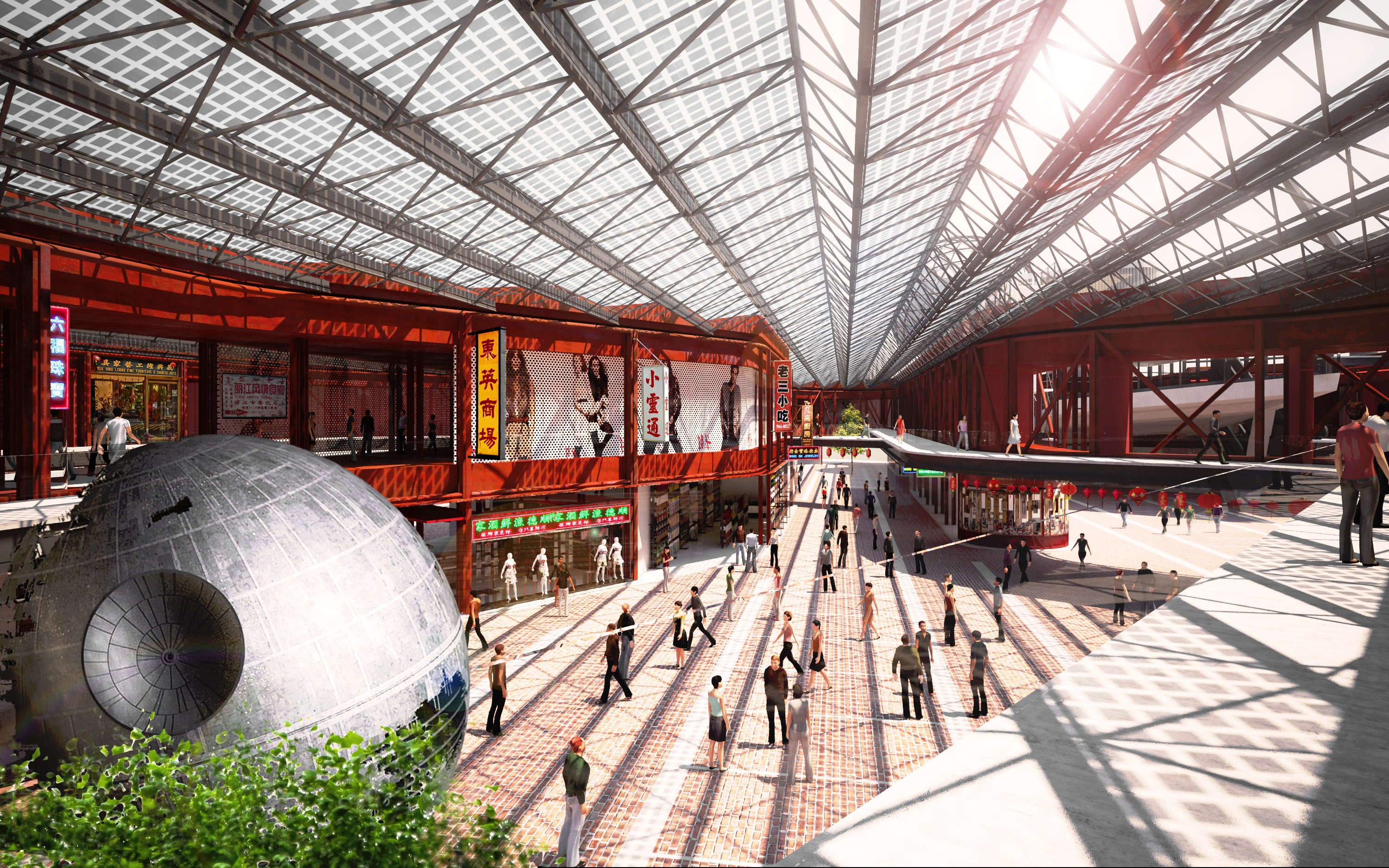 “城中之城”设计 · 迷你城市综合体-33