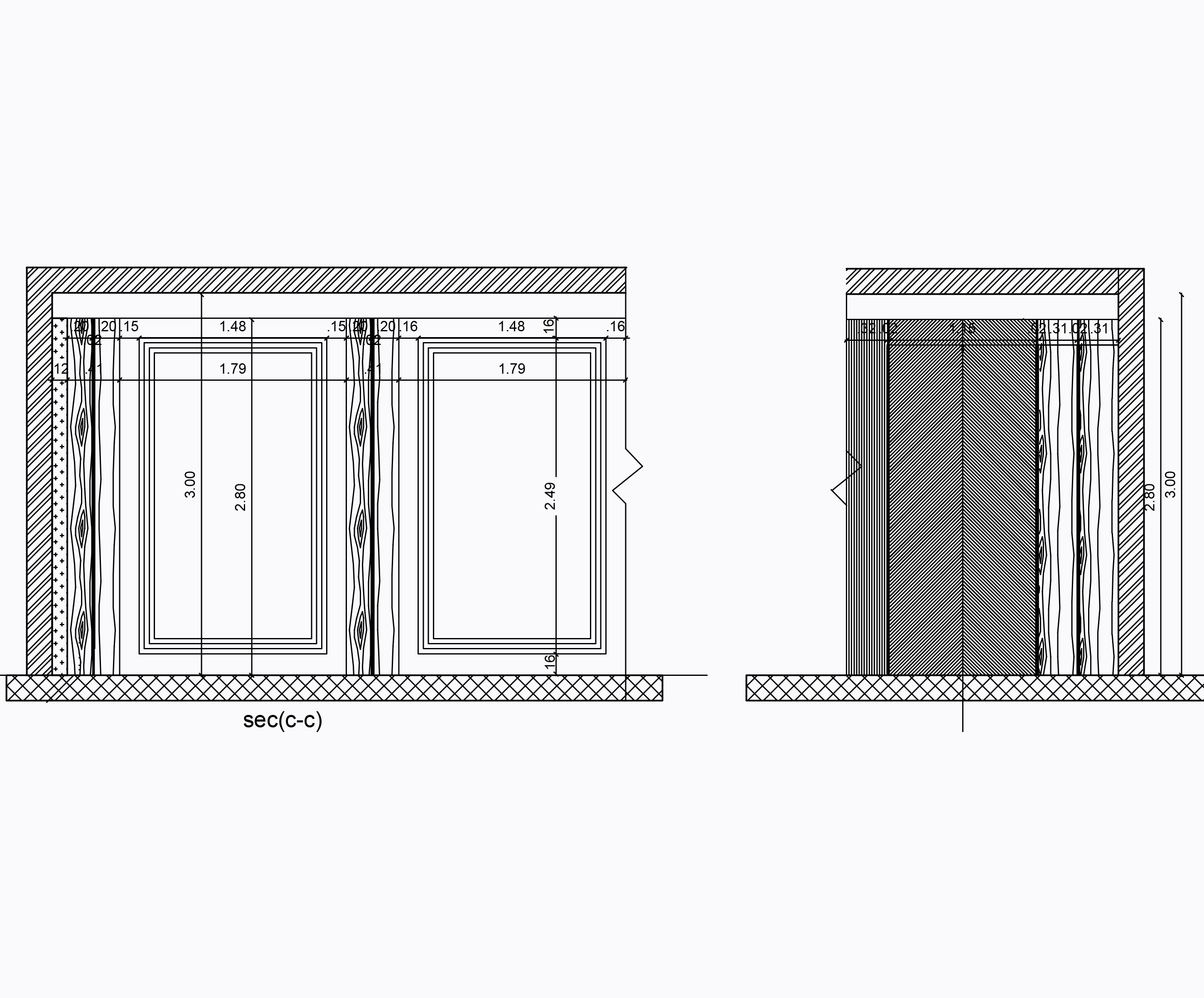 مجلس رجال ومغاسل Men majles-saudi arabia+shop drawing-15