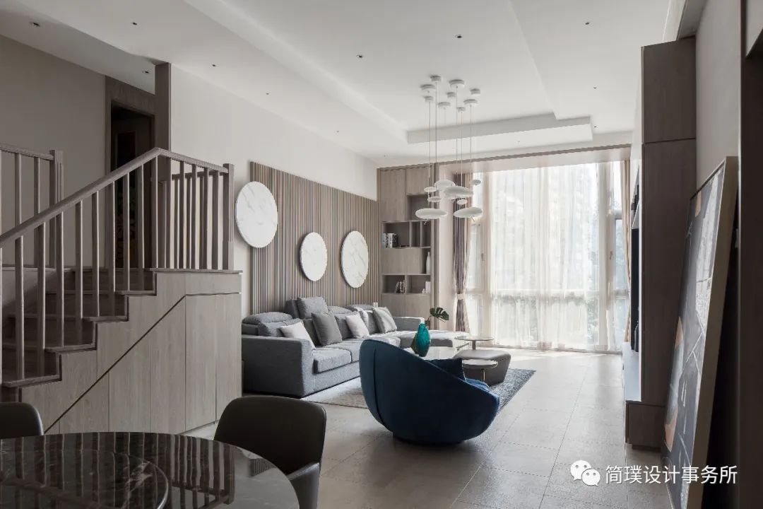 北京万柳怡水园错层复试公寓，功能与艺术的完美碰撞-78