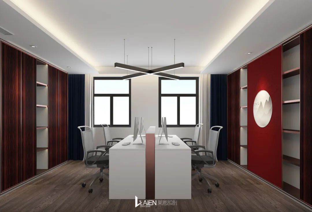 茂菊口腔上海总部办公室 | 新中式风格的海纳百川设计-71