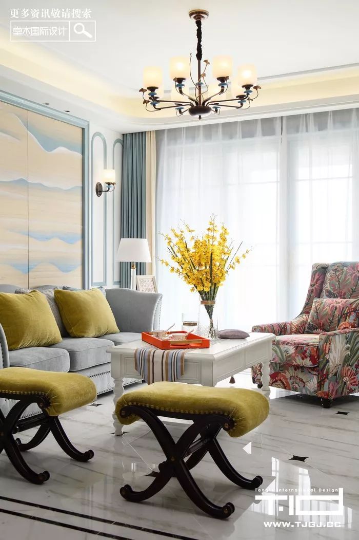 现代地中海风格家居设计丨锦华装饰-20