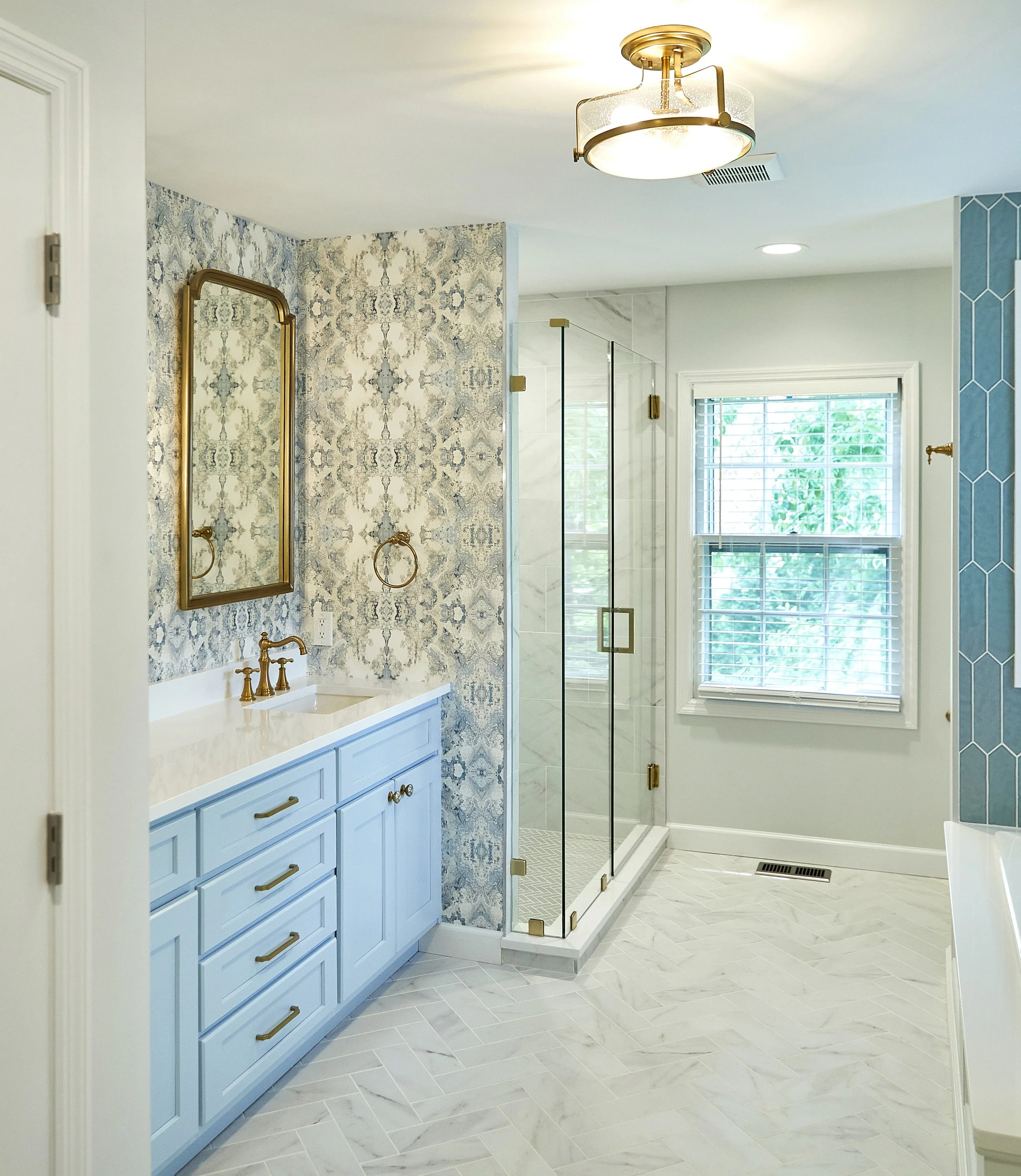 博德利小学浴室及门廊丨LU Design Build,设计师Jennifer Chapman-4