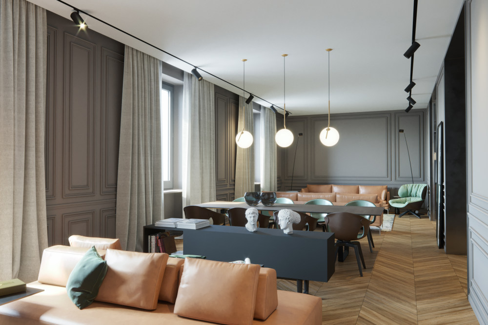 意大利阿斯提市优雅公寓设计-8