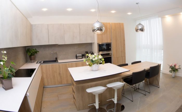 厨房与客厅一体化设计案例-106