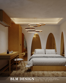 客栈效果图案例