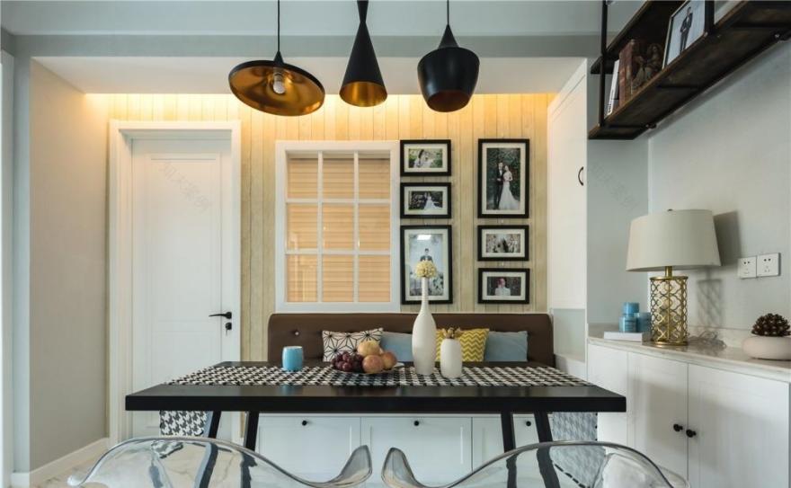 合肥 80㎡现代混搭风,高颜值家居设计全靠软装-22