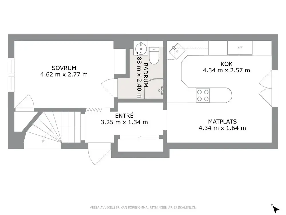 96m2 瑞典顶层公寓 | 现代乡村魅力的完美结合-17