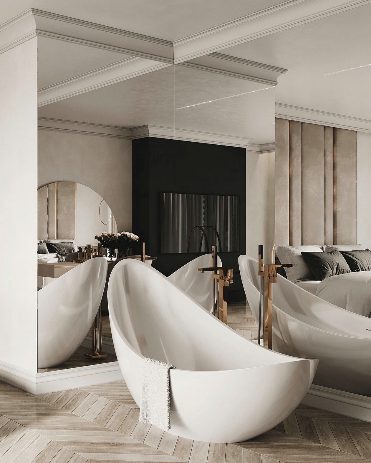 白色系+金属室内设计-8