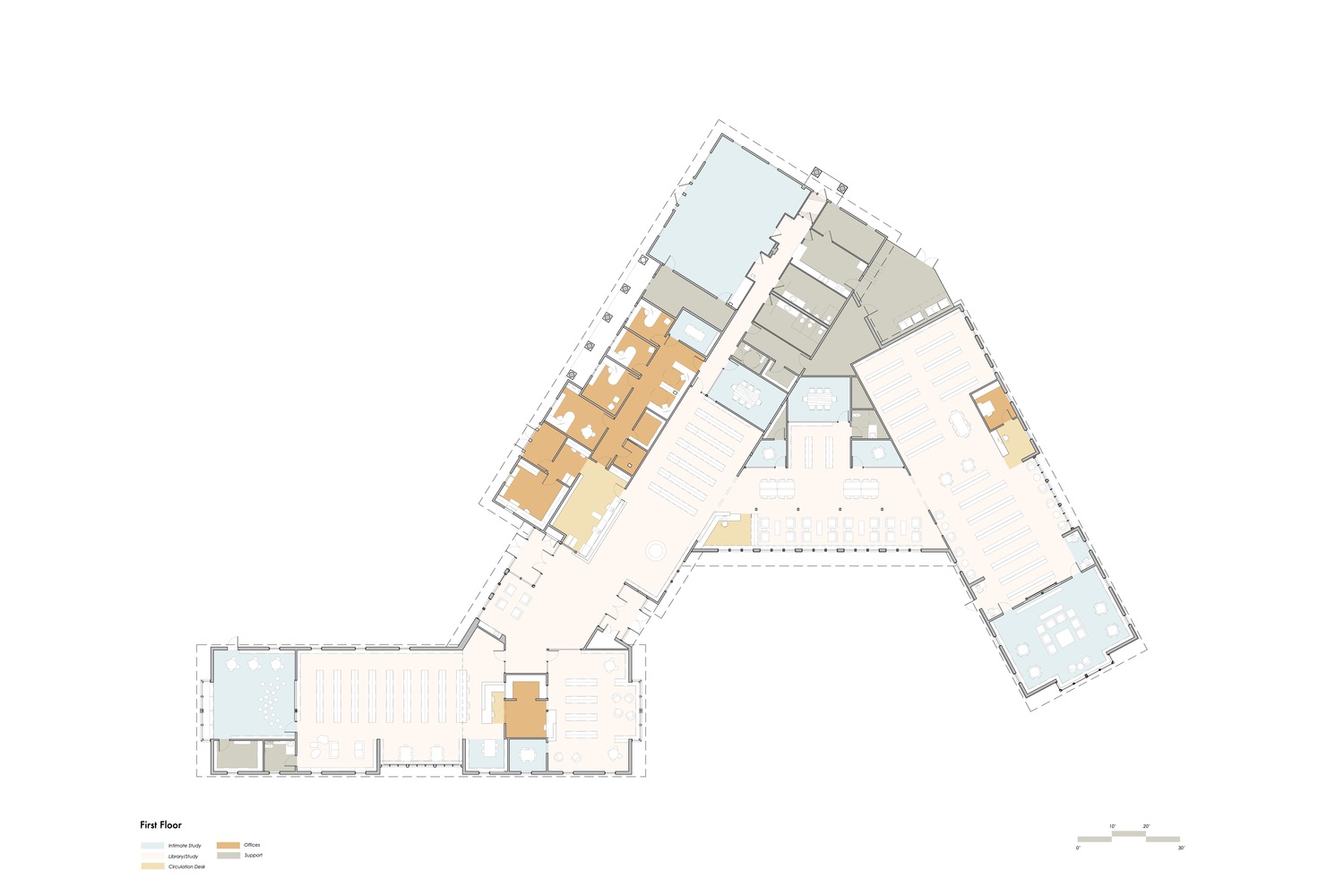 法尔茅斯纪念图书馆丨美国丨Simons Architects-20