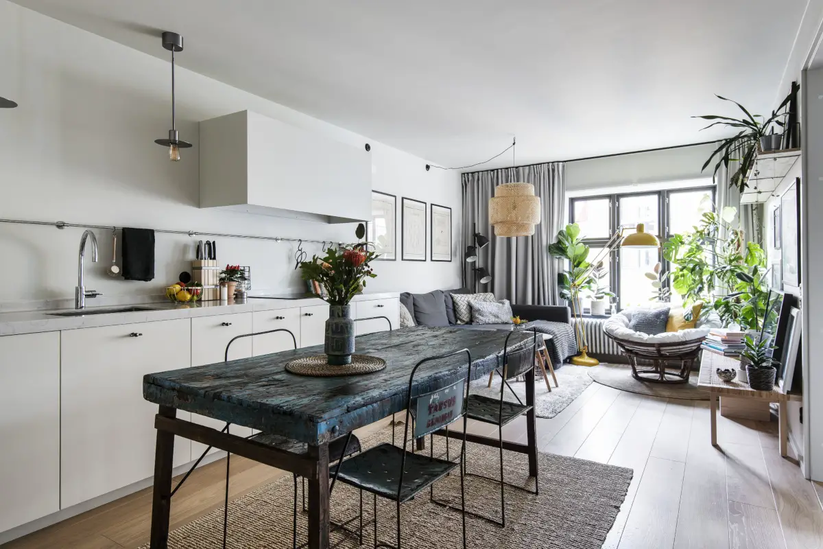 绿意盎然的城市寓所 | 前烟厂里的温馨家园-4