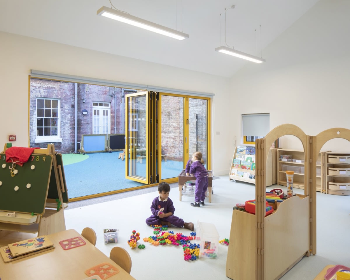 英国汉普郡现代环保幼儿园设计丨MAP Architecture-10