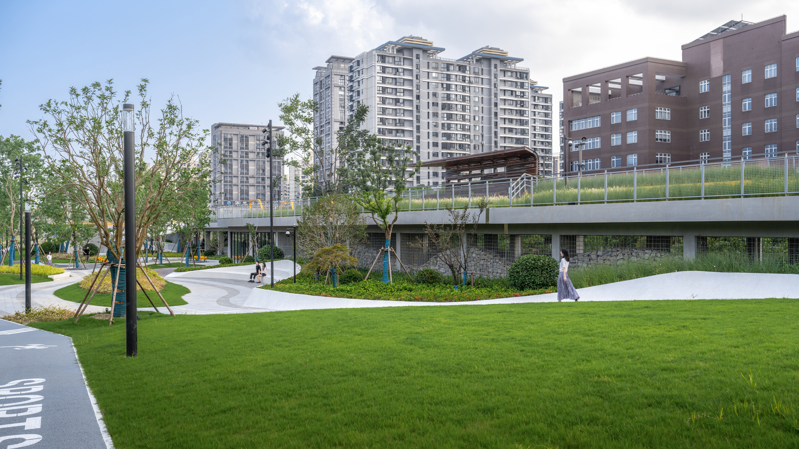 上海新地平线高地公园市民中心丨中国上海-13