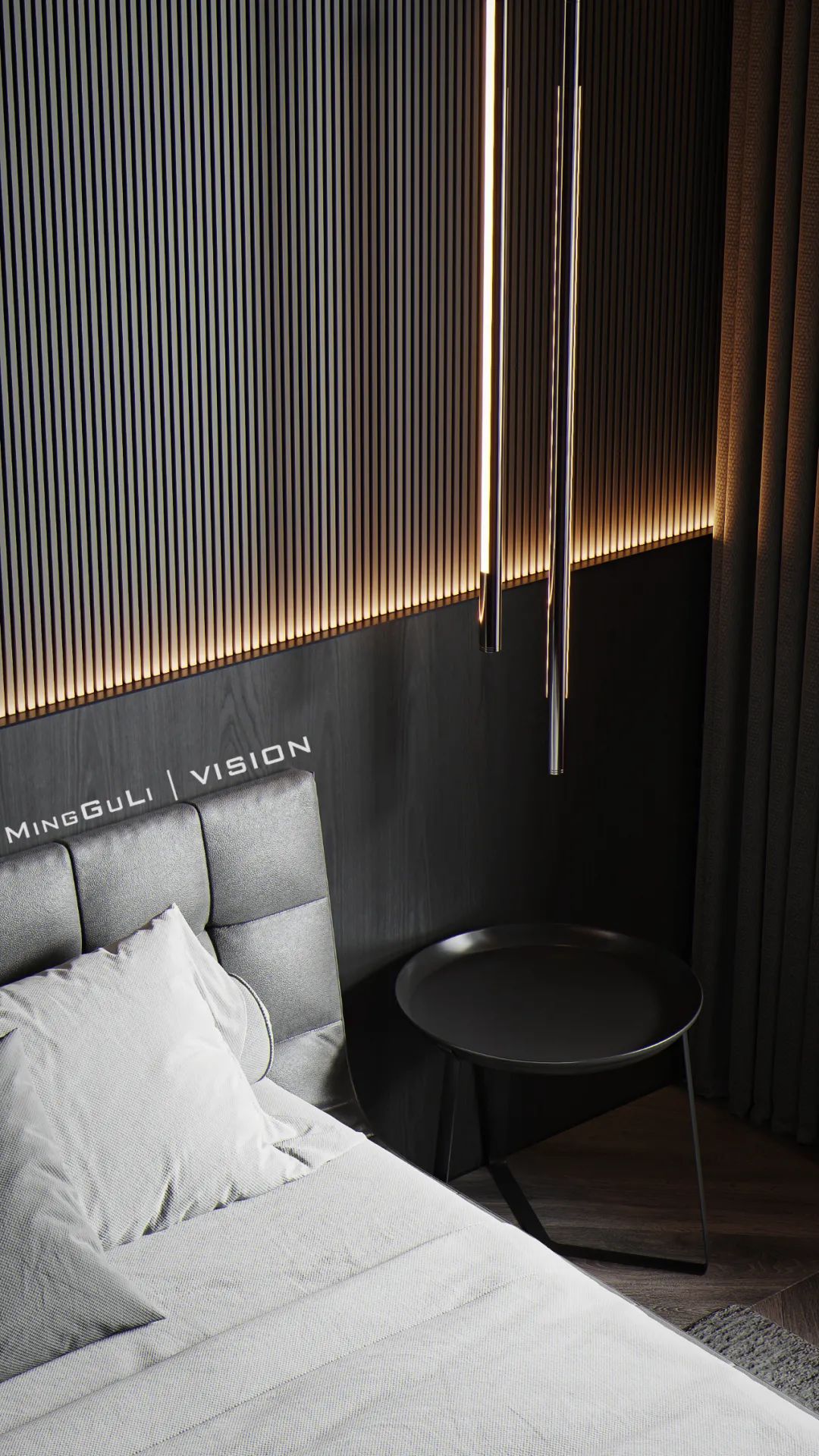 极简黑白灰家装-32