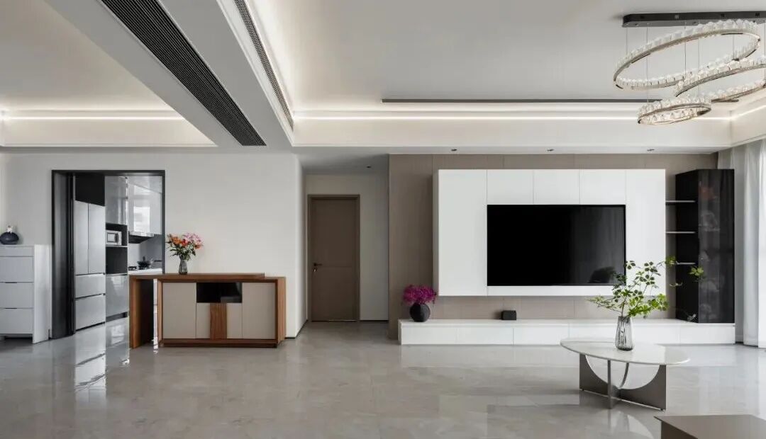 150㎡意式极简风大平层，简简单单的婚房，却越住越爱！-69