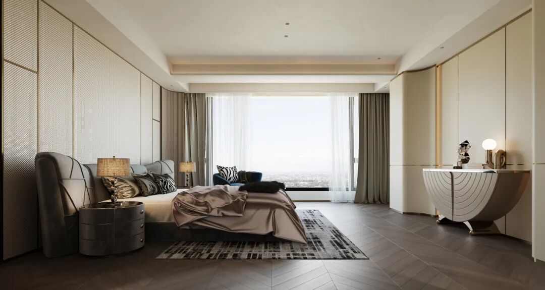 600㎡现代轻奢风丨浏河景苑丨中国湖南丨纵向·空间设计-60