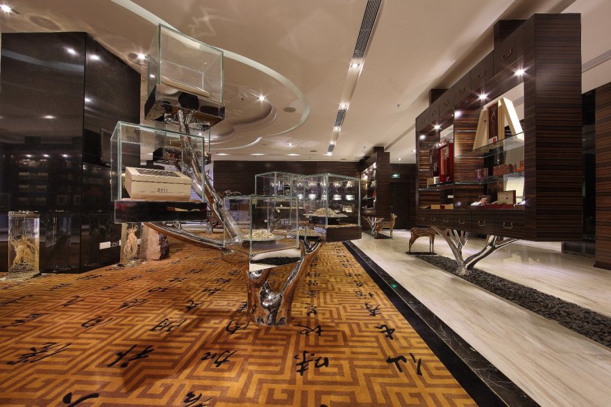 康美药业展厅—全球最炫中药店 尚策室内设计-18