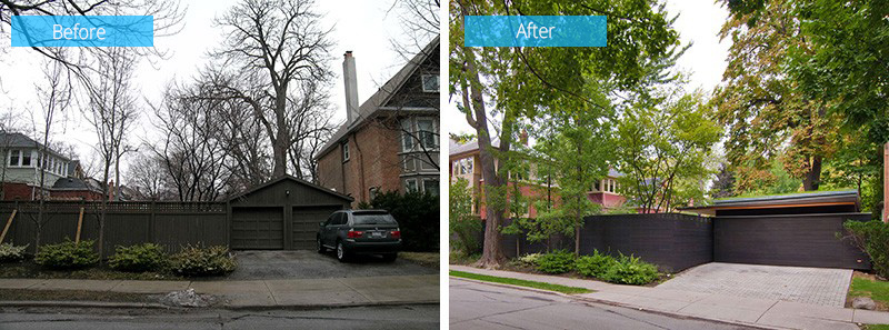 多伦多围栏与车库更新前后案例丨加拿大多伦多丨Amantea Architects-15