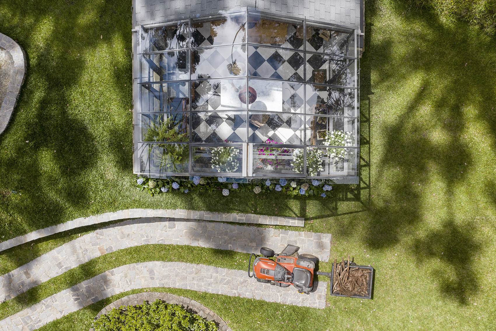 巴西 Araucária 家庭温室丨Angá Arquitetura-17