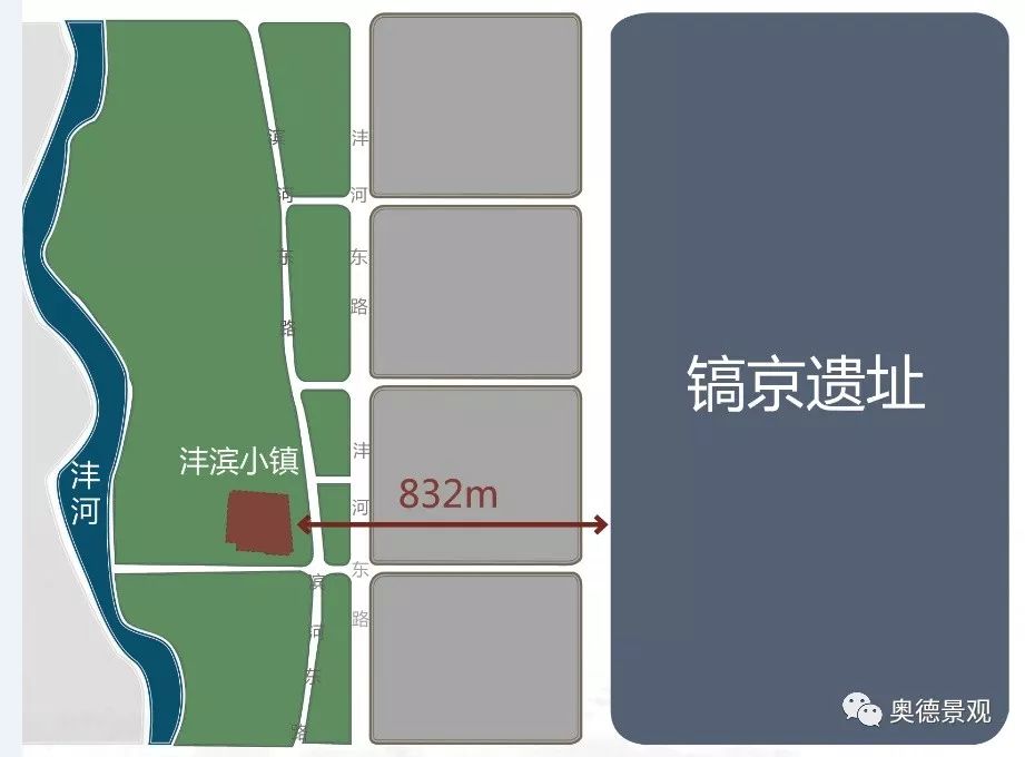 西安沣滨水镇 | 古韵新中式,生态康养的文旅小镇-11