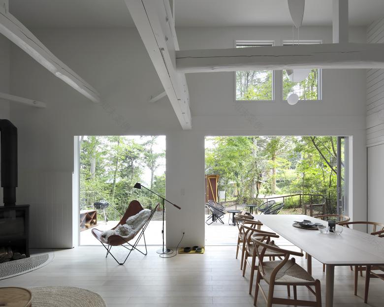 緑とつながる家丨日本长野丨西田司,ondesign partners-2