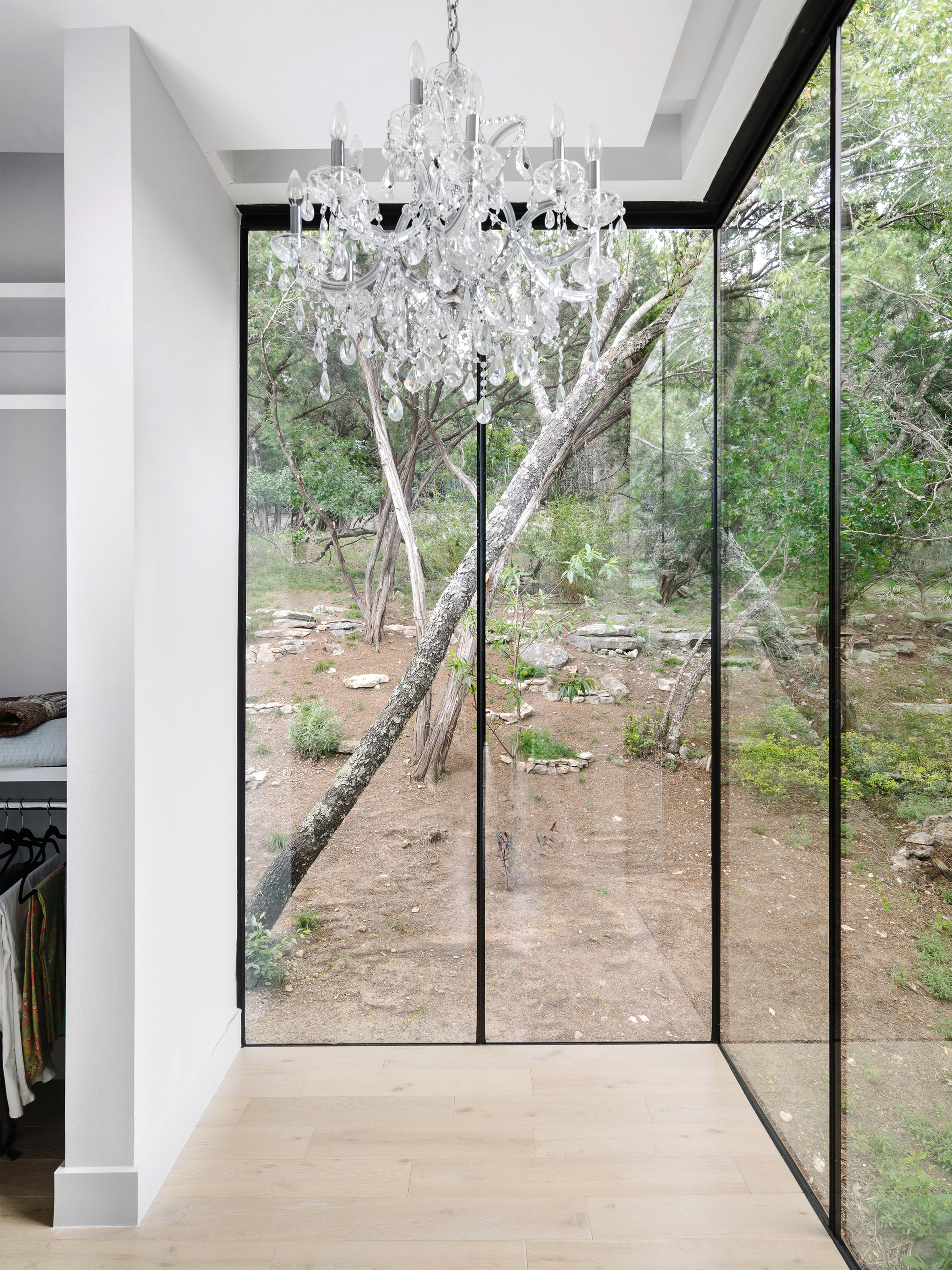 North Arrow Studio's Texas woodland residence takes cues from Mies van der Rohe-13